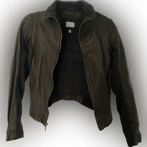 Athleta Leather Jacket